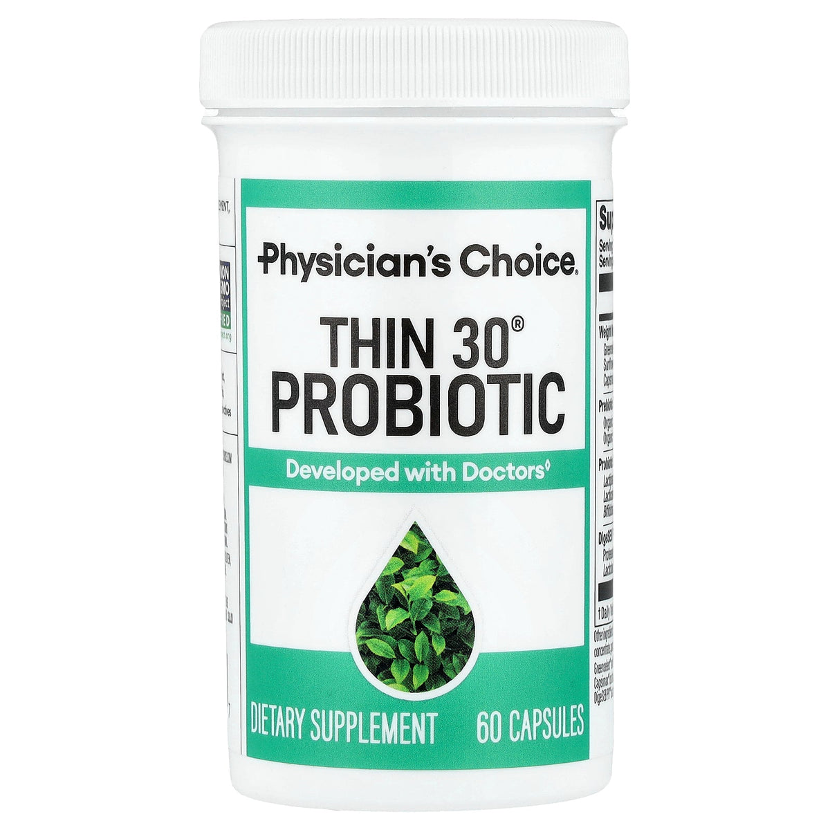 Physician's Choice, Thin 30® Probiotic, 60 Capsules