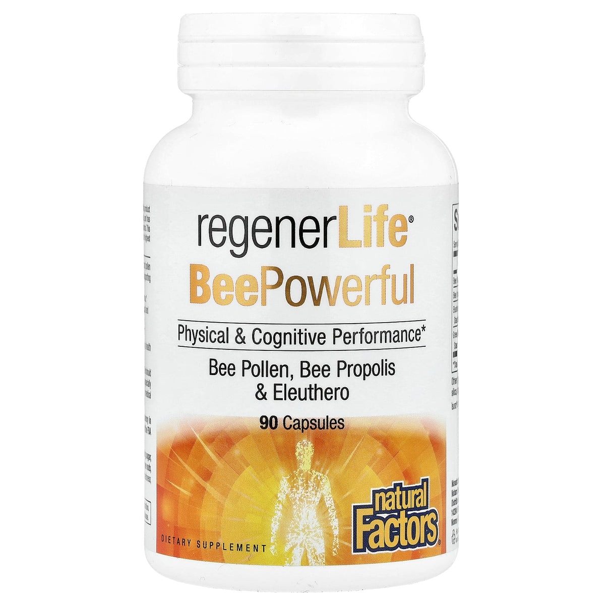Natural Factors, RegenerLife®, BeePowerful, 90 Capsules