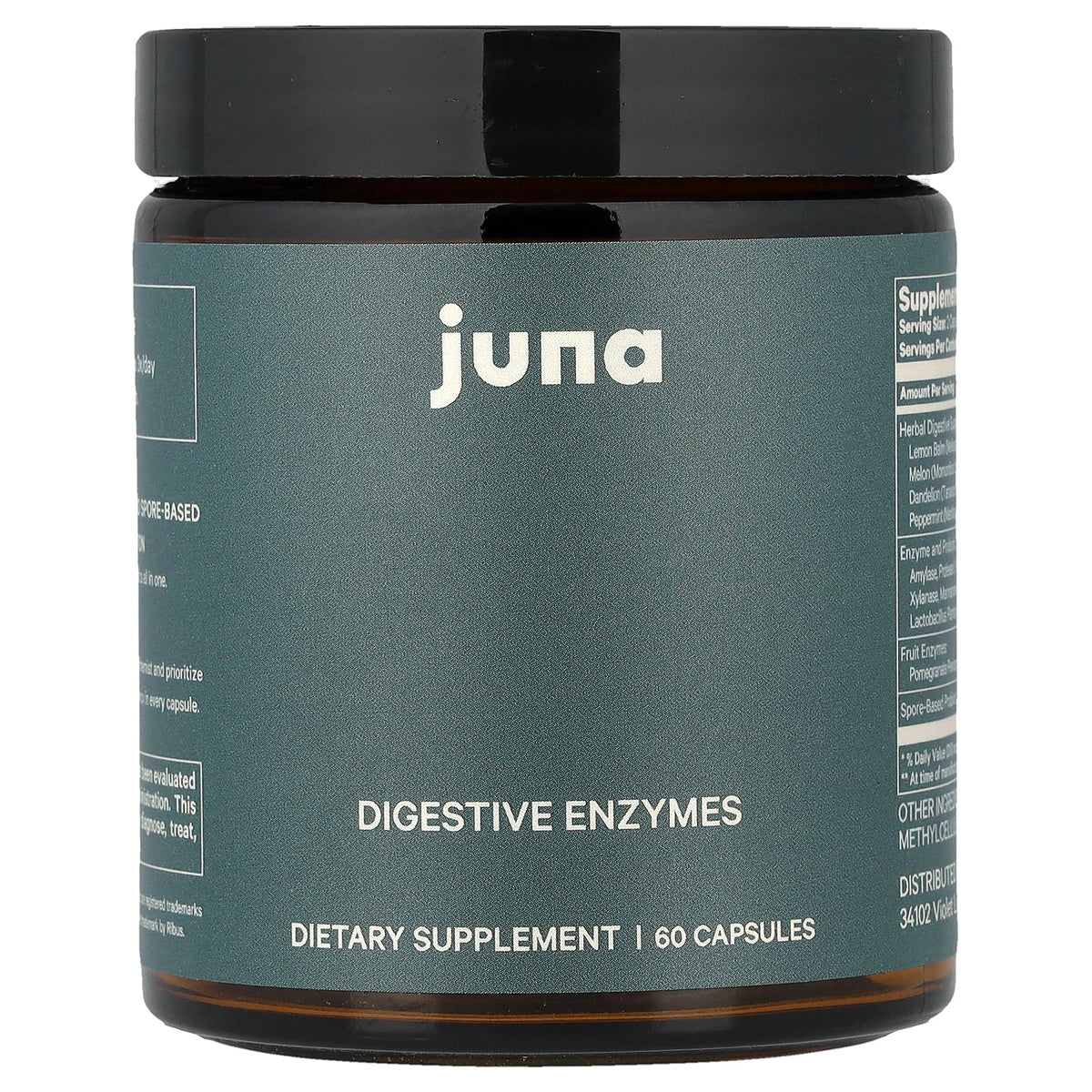 Juna, Digestive Enzymes, 60 Capsules