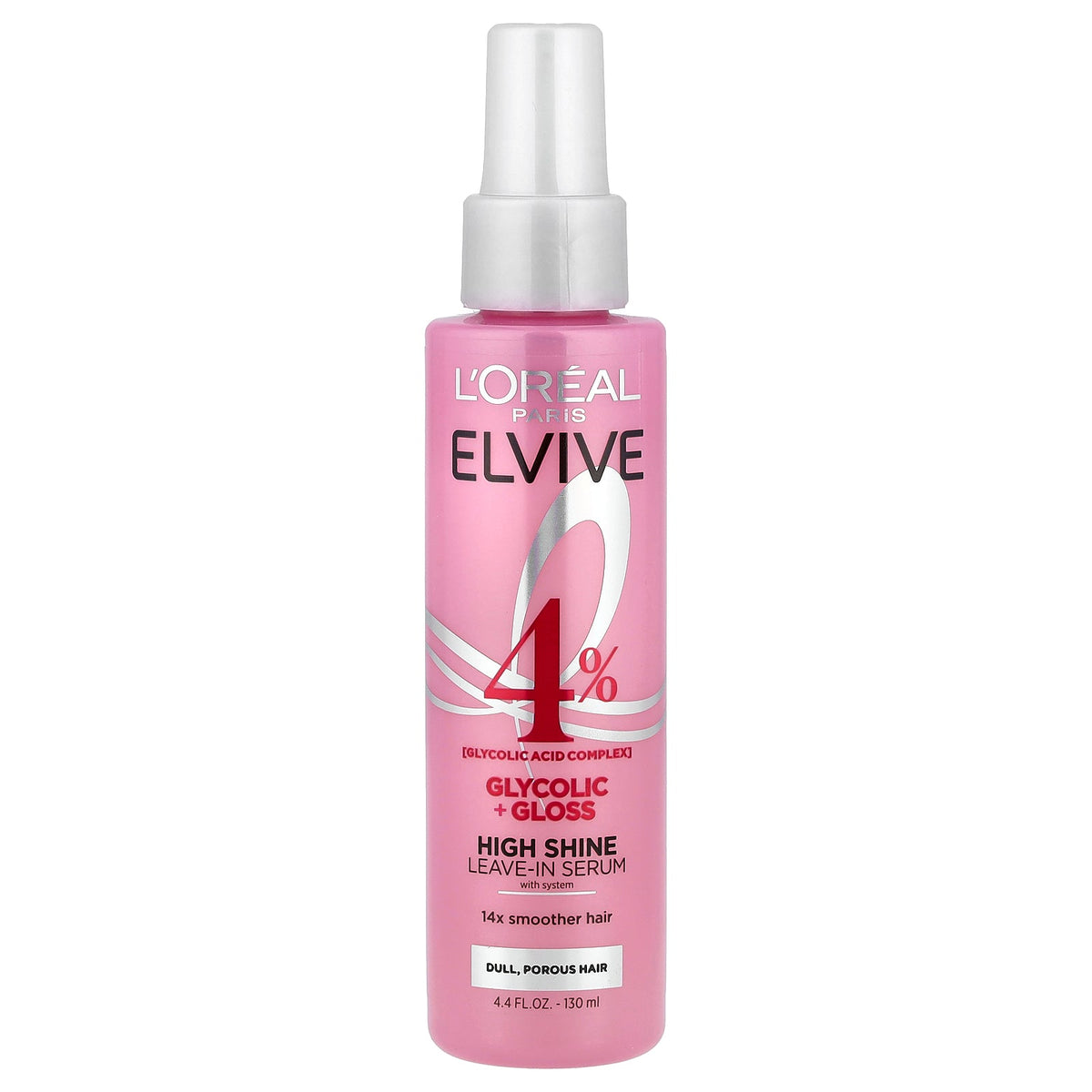 L'Oréal, Elvive, High Shine Leave-In Serum With System, 4.4 fl oz (130 ml)