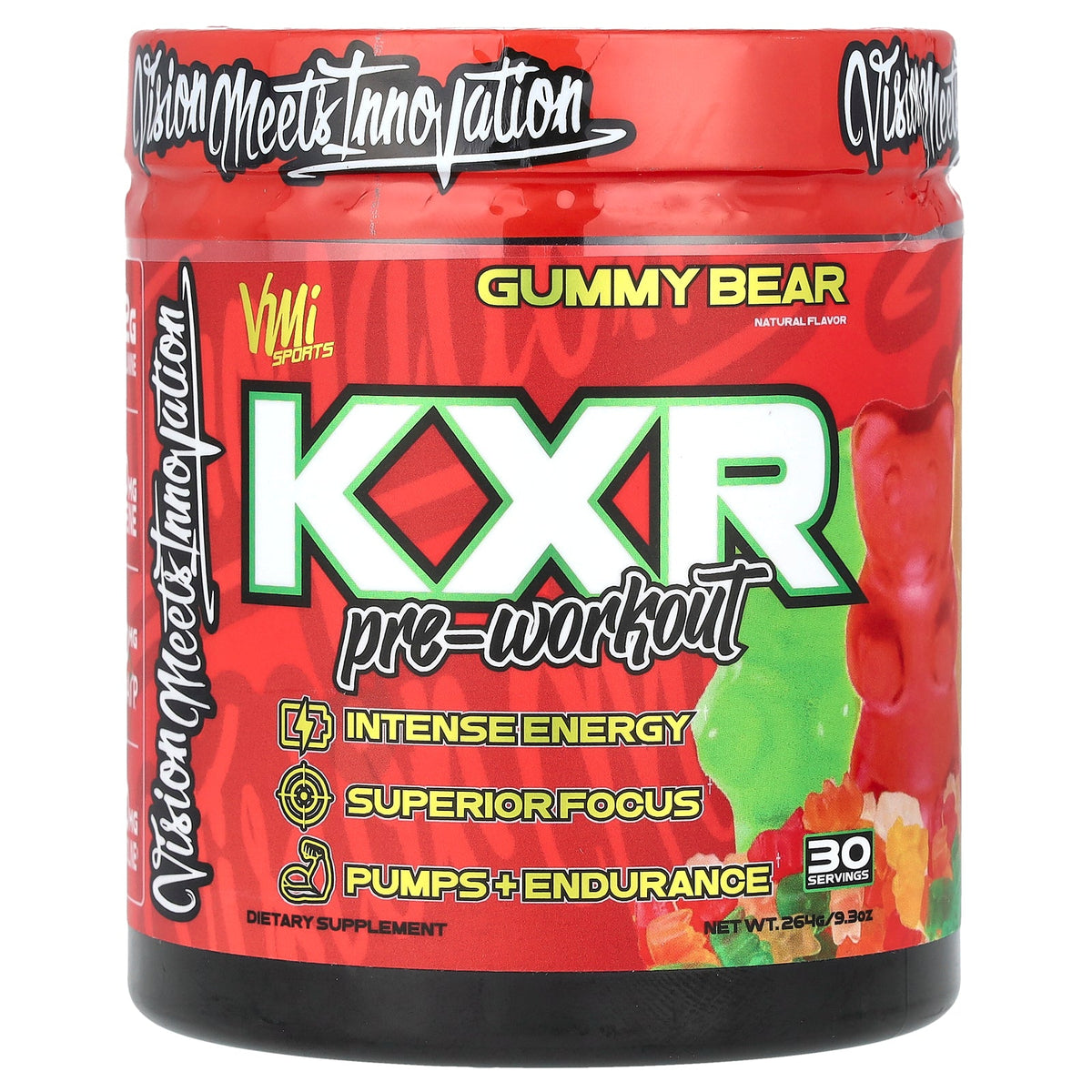 VMI Sports, KXR Pre-Workout, Gummy Bear, 9.3 oz (264 g)