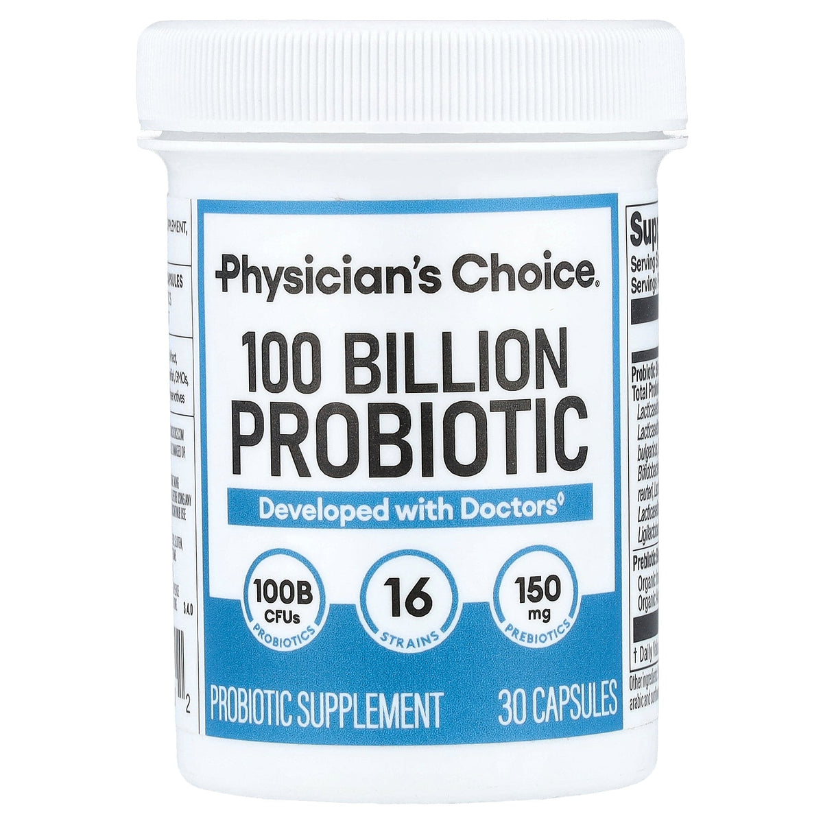 Physician's Choice, 100 Billion Probiotic, 30 Capsules
