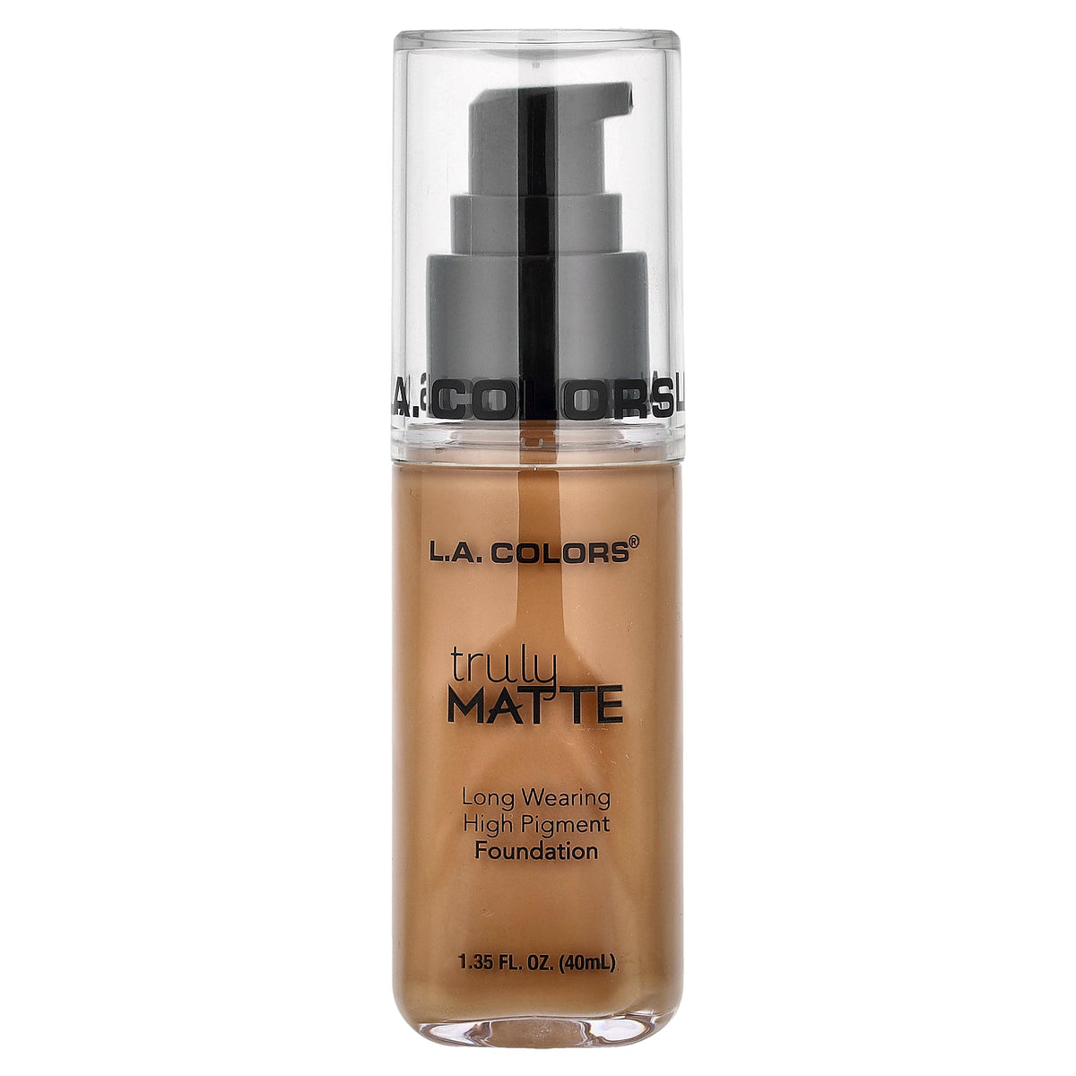 L.A. Colors, Truly Matte Foundation, CLM360 Cafe, 1.35 fl oz (40 ml)