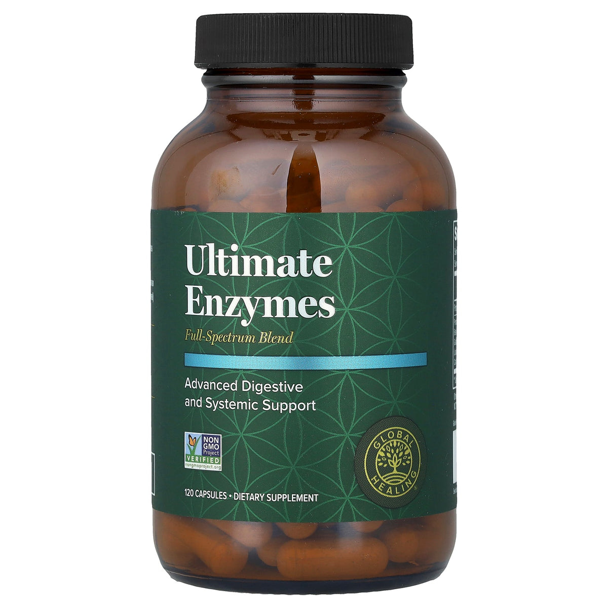 Global Healing, Ultimate Enzymes, 120 Capsules