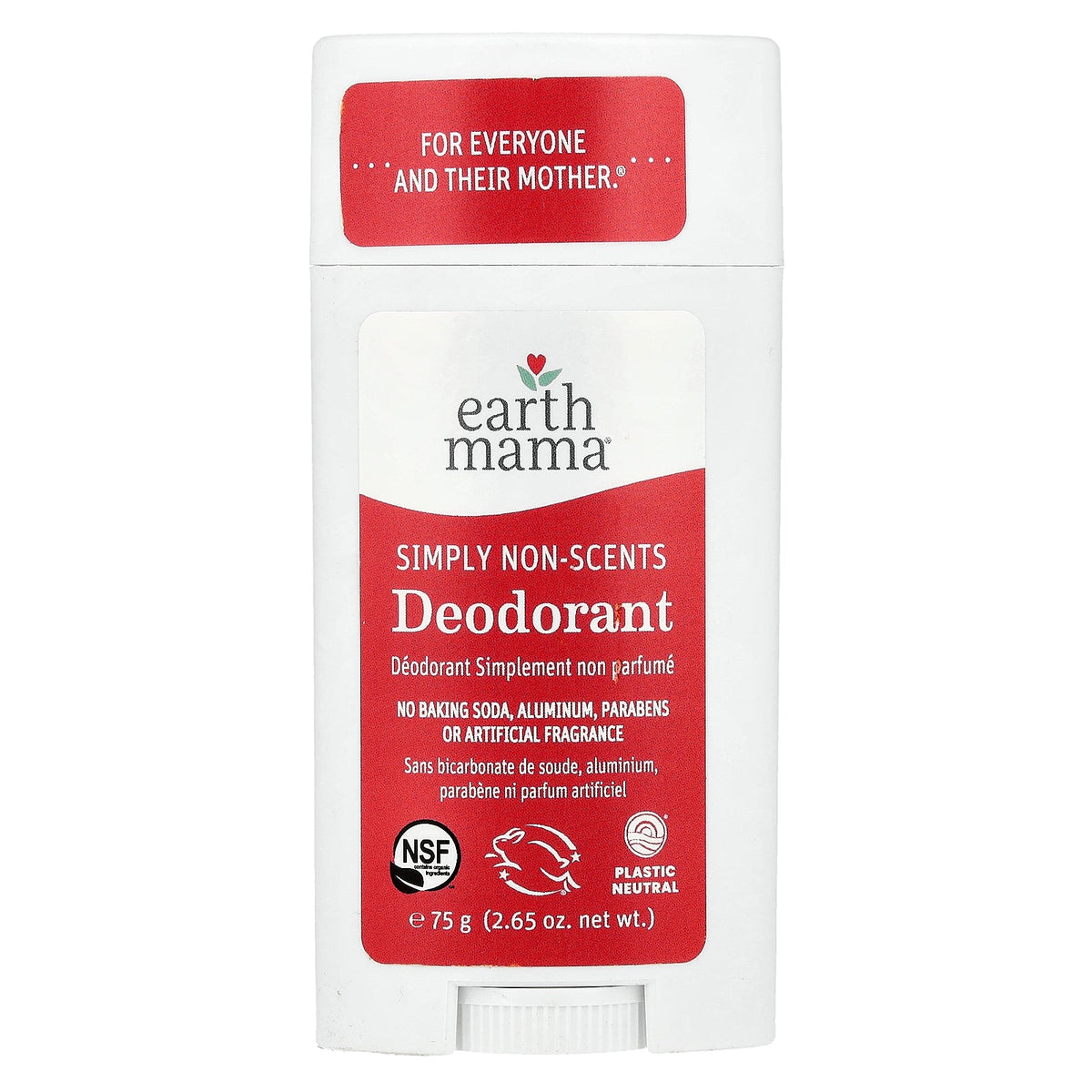 Earth Mama, Deodorant, Simple Non-Scents, 2.65 oz (75 g)