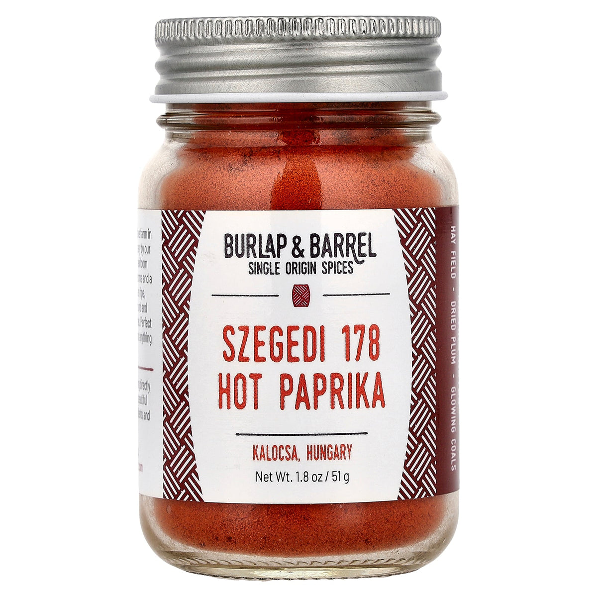Burlap & Barrel, Szegedi 178 Hot Paprika, 1.8 oz (51 g)