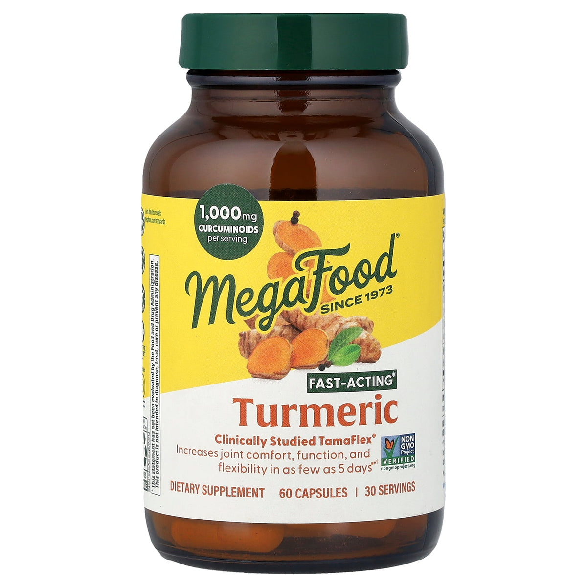 MegaFood, Turmeric, 60 Capsules