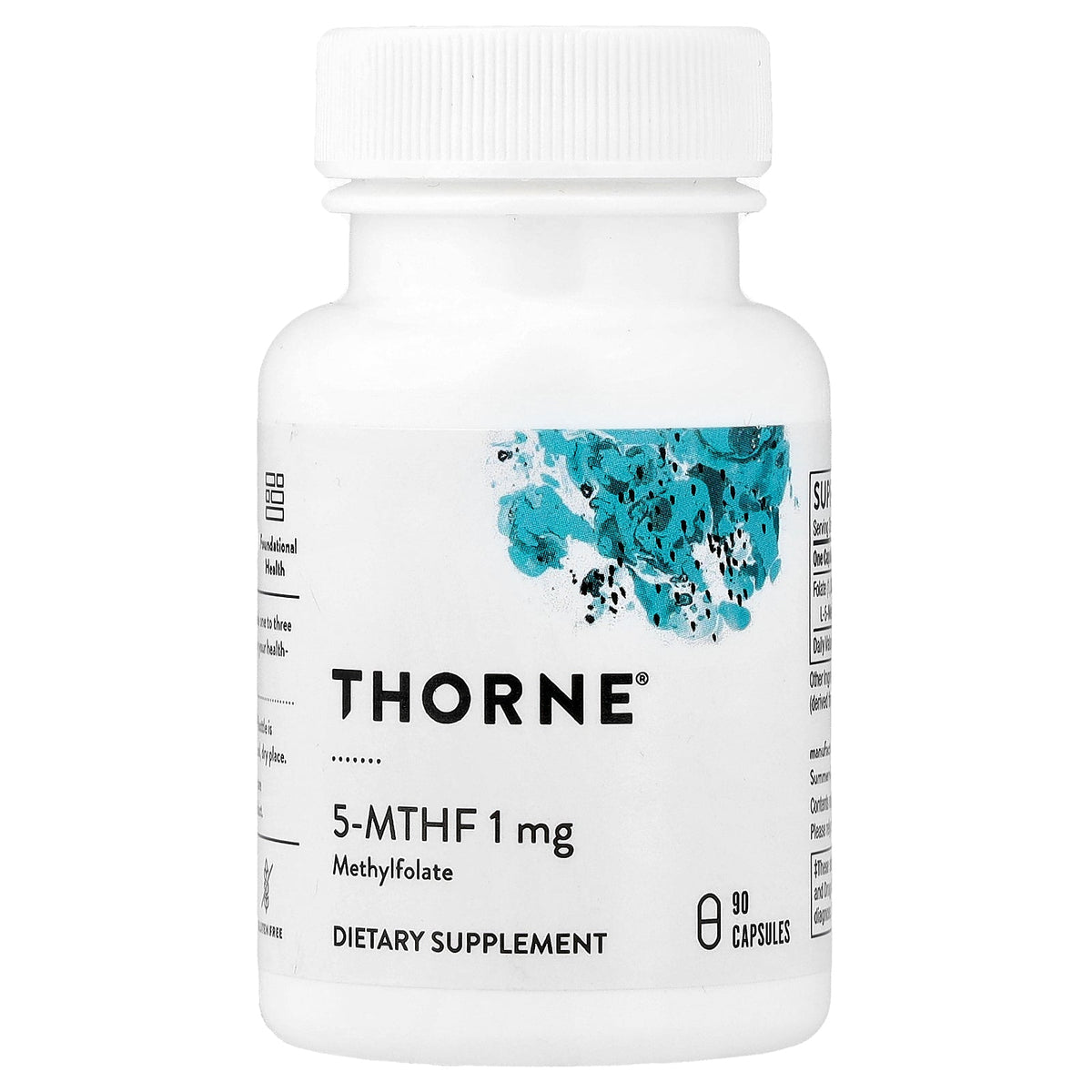 Thorne, 5-MTHF, 1 mg, 90 Capsules