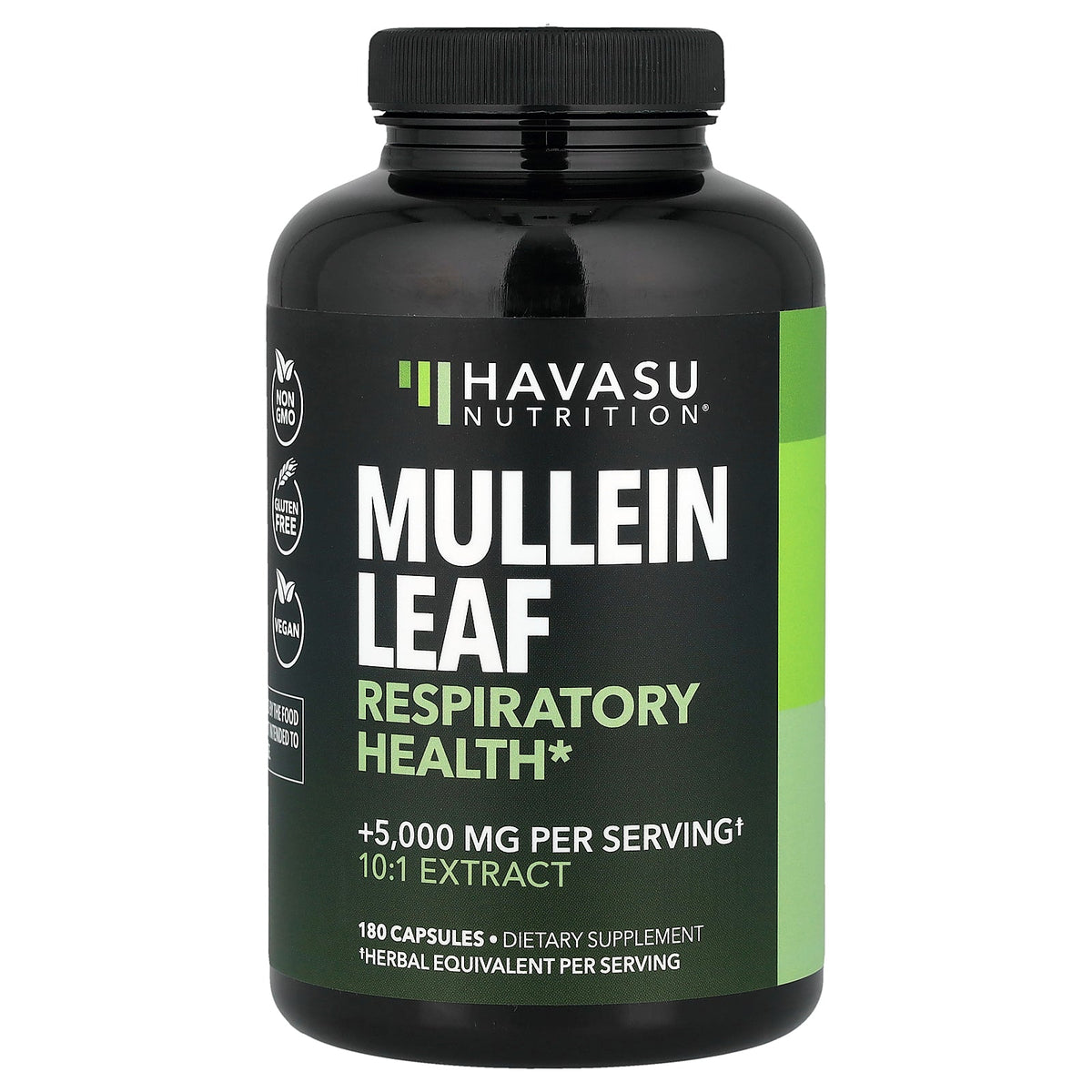 Havasu Nutrition, Mullein Leaf, 180 Capsules (500 mg per Capsule)