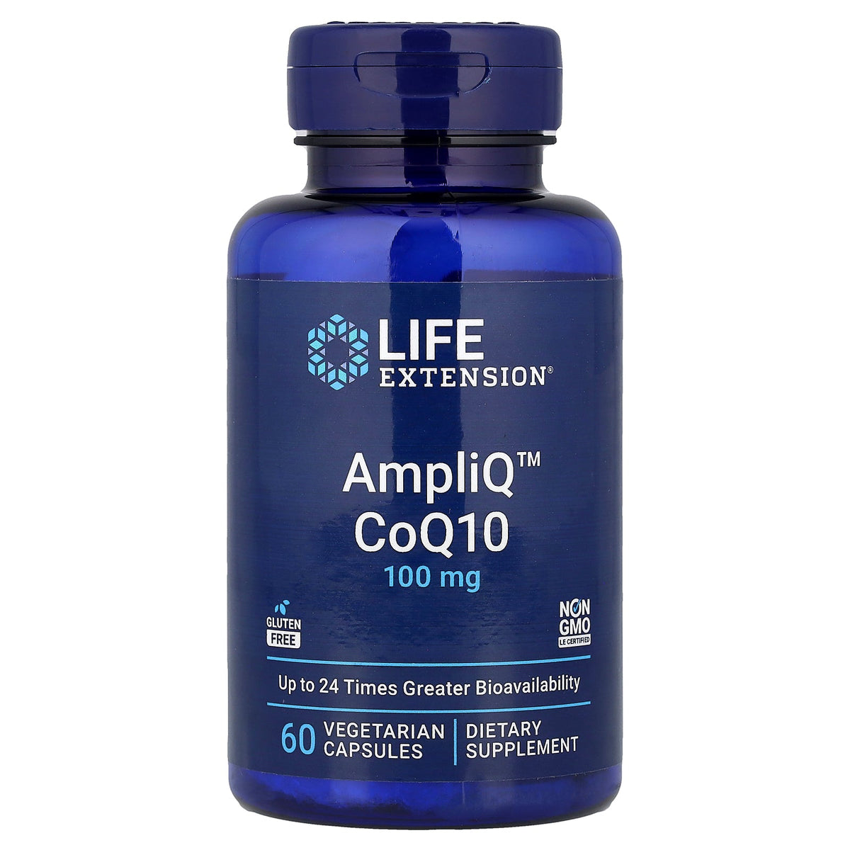 Life Extension, AmpliQ™ CoQ10, 100 mg, 60 Vegetarian Capsules