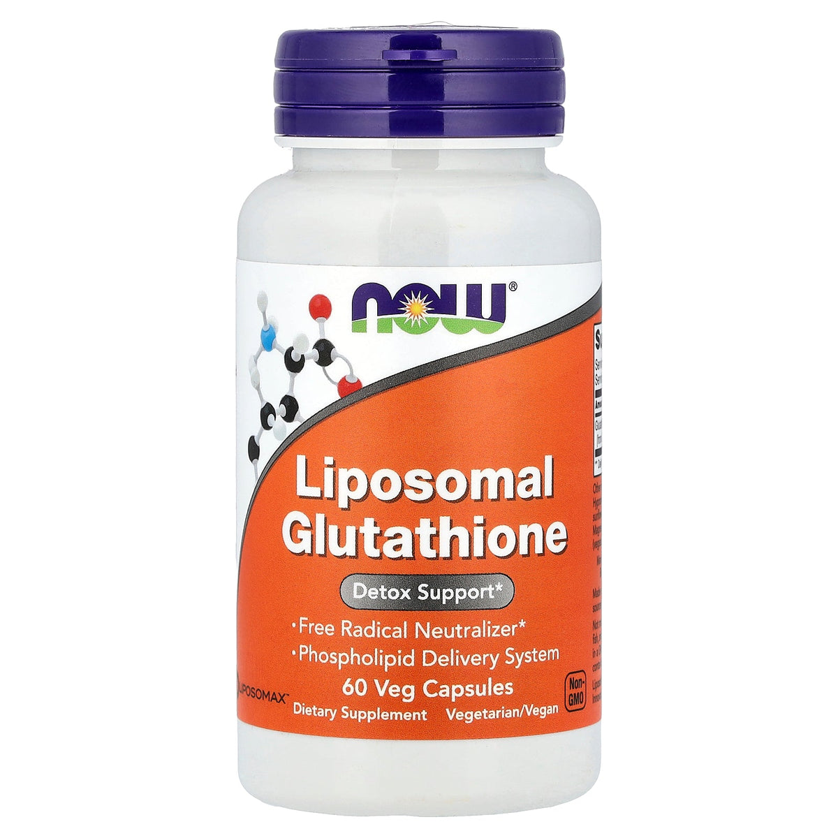 NOW Foods, Liposomal Glutathione, 60 Veg Capsules (250 mg per Capsule)