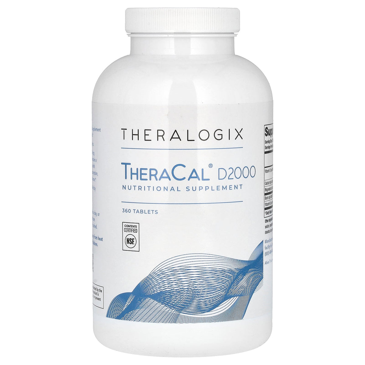 Theralogix, TheraCal D2000, 360 Tablets