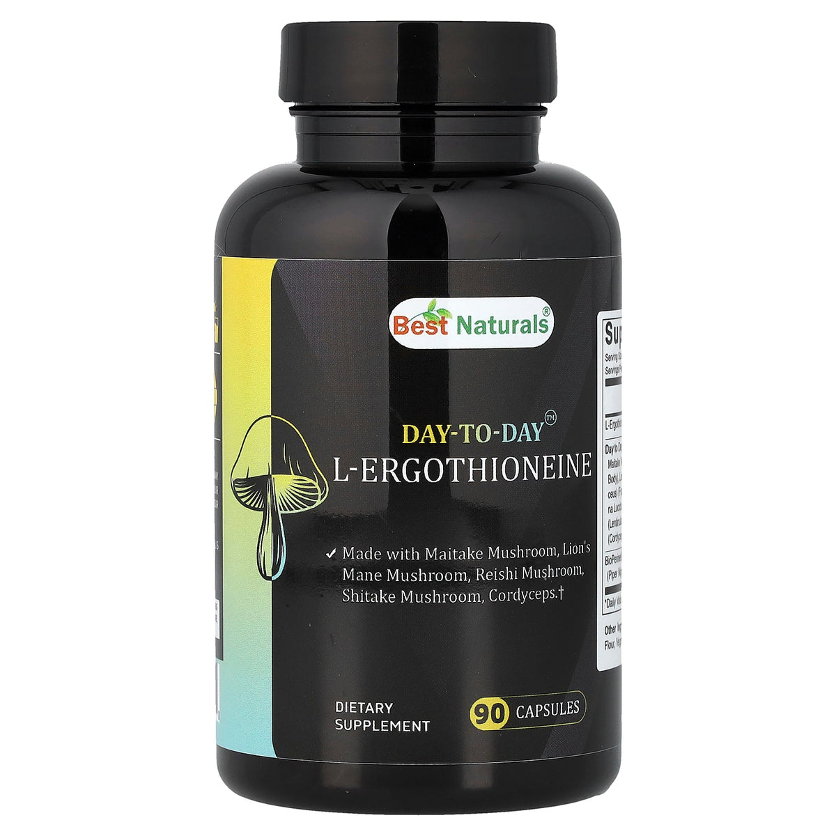 Best Naturals, Day To Day™, L-Ergothioneine, 90 Capsules