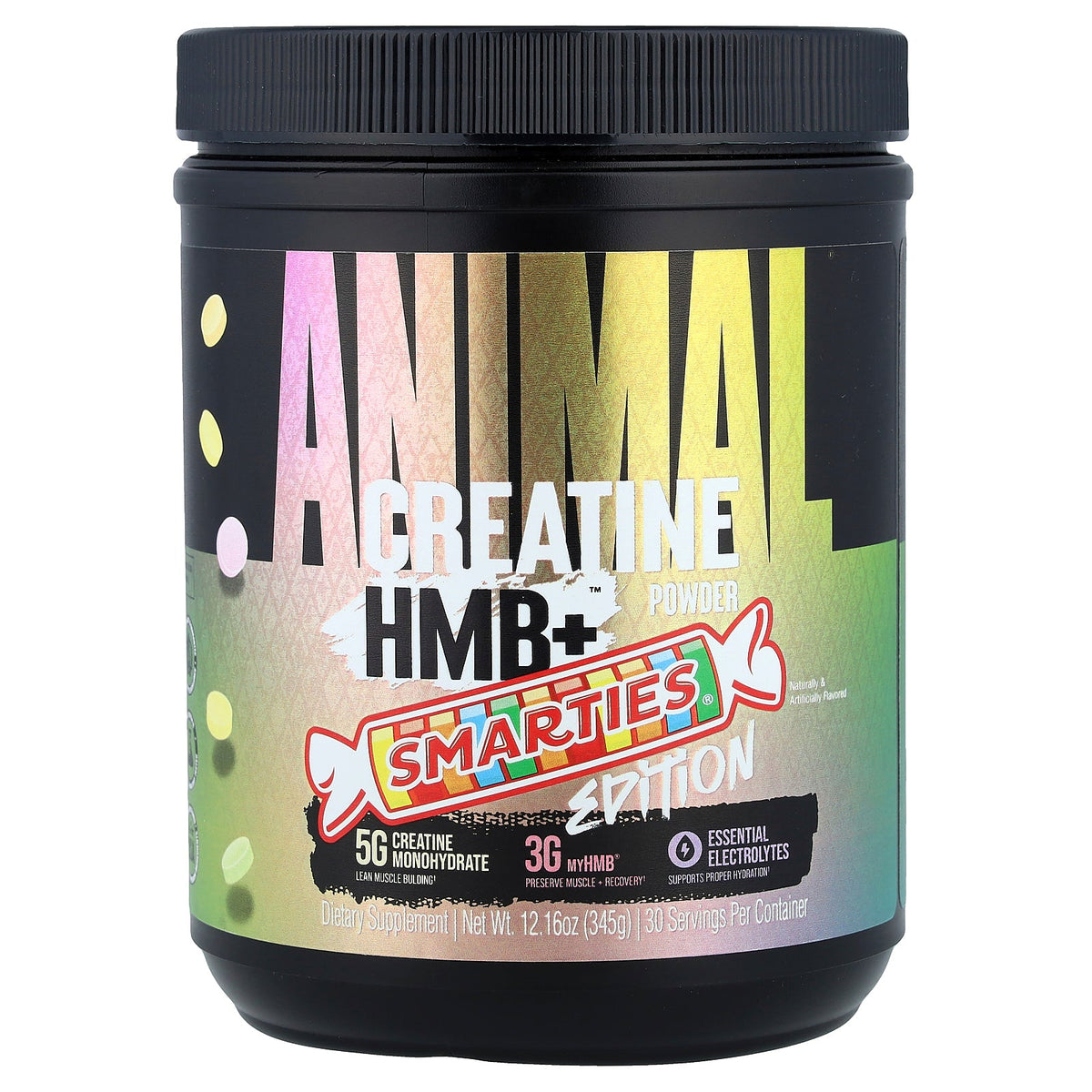 Animal, Creatine HMB+™ Powder, Smarties® Edition, 12.16 oz (345 g)