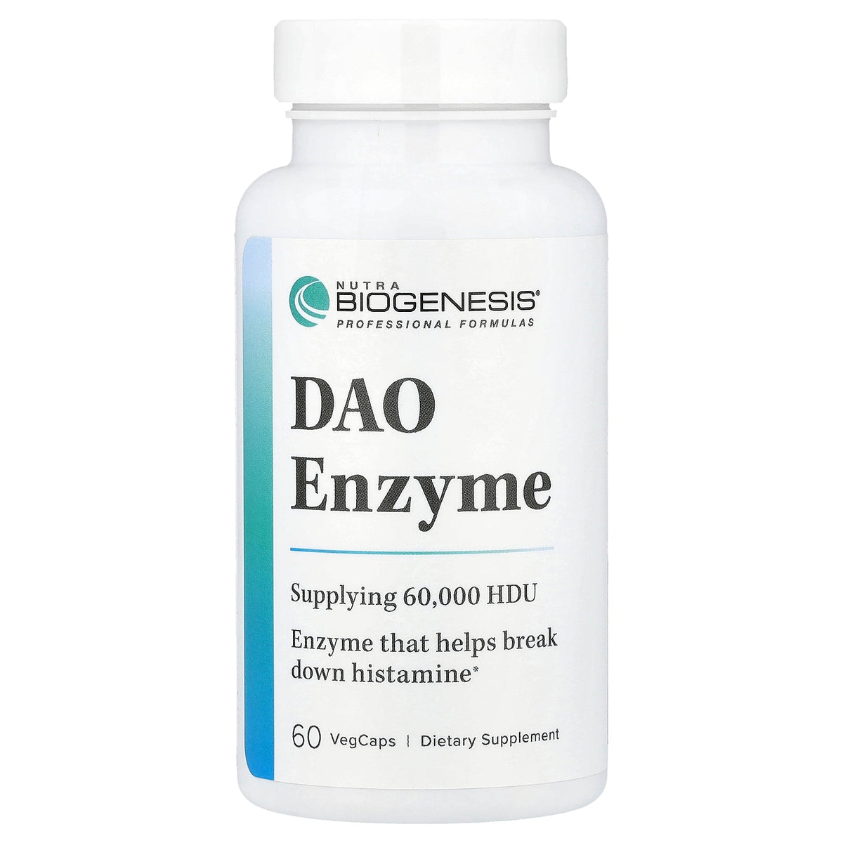 Nutra BioGenesis, DAO Enzyme, 60 VegCaps (4.2 mg per Capsule)
