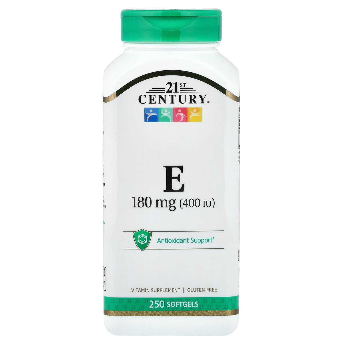 21st Century, Vitamin E, 180 mg (400 IU), 250 Softgels