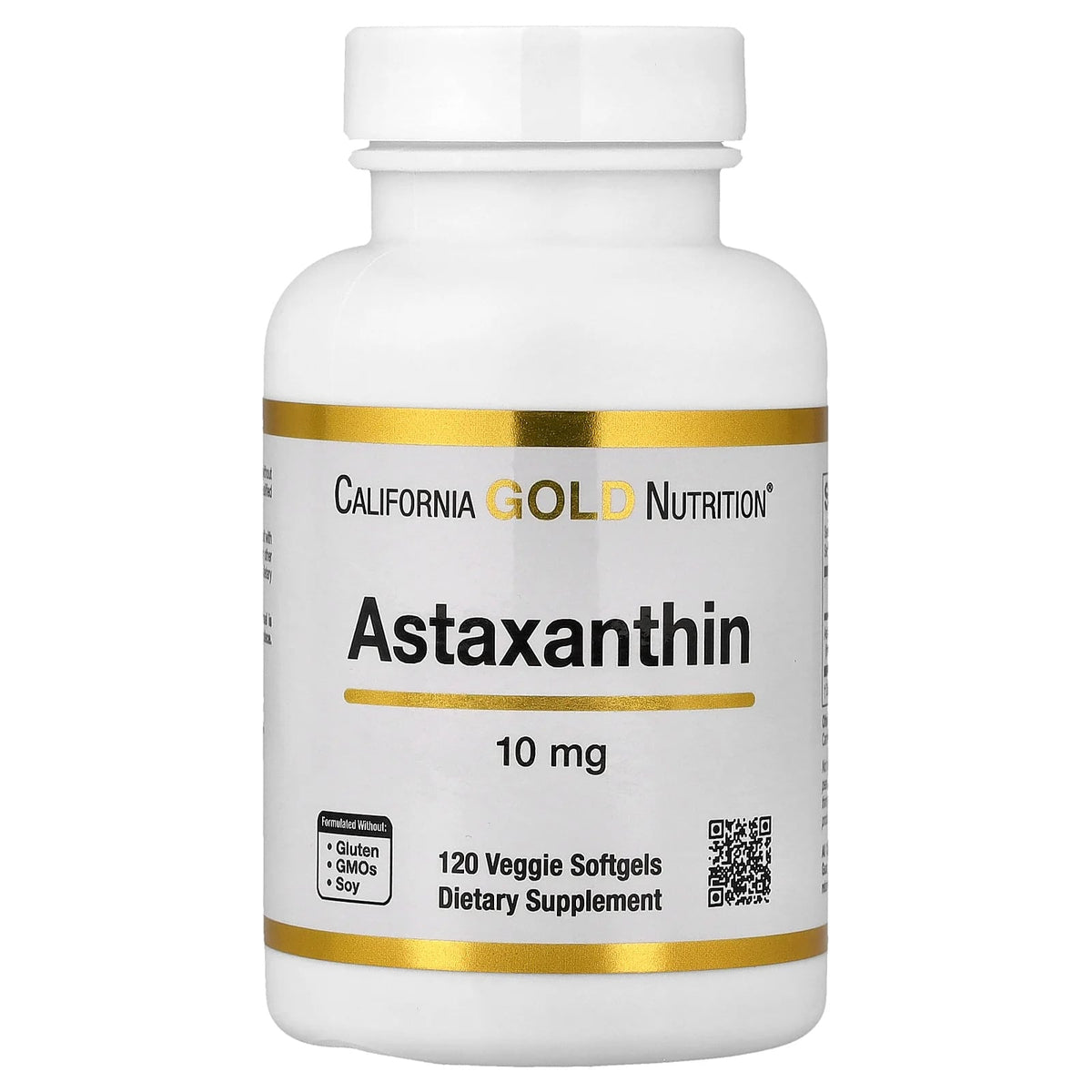 California Gold Nutrition, Astaxanthin, 10 mg, 120 Veggie Softgels