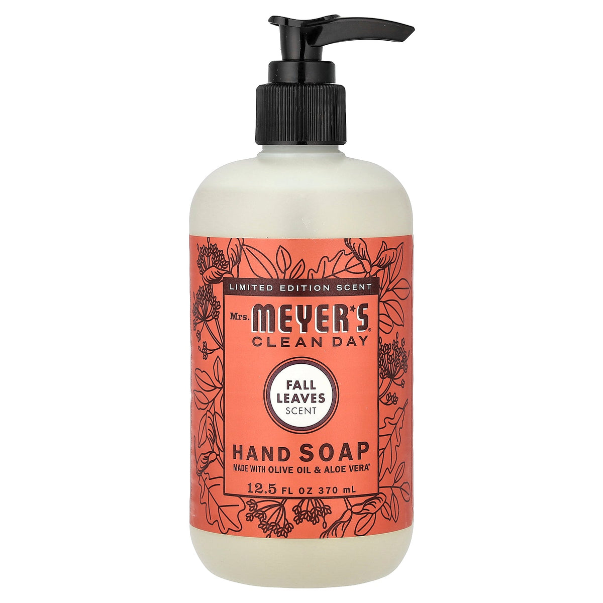 Mrs. Meyers Clean Day, Hand Soap, Fall Leaves, 12.5 fl oz (370 ml)