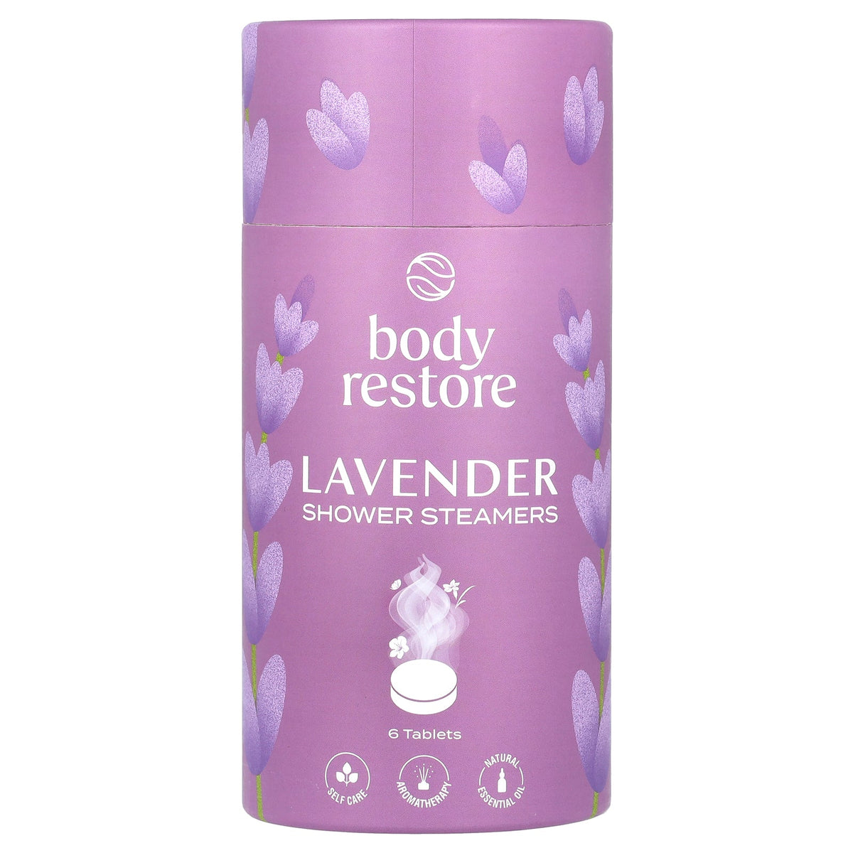 Body Restore, Shower Steamers, Lavender , 6 Tablets, 5.3 oz