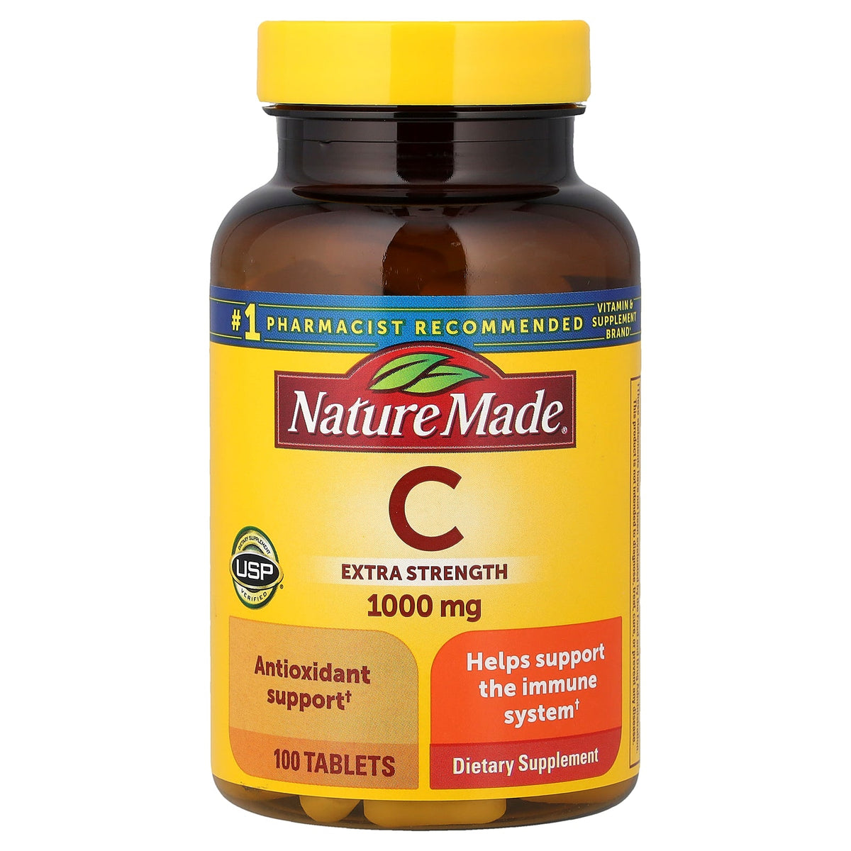 Nature Made, Vitamin C, 1,000 mg, 100 Tablets