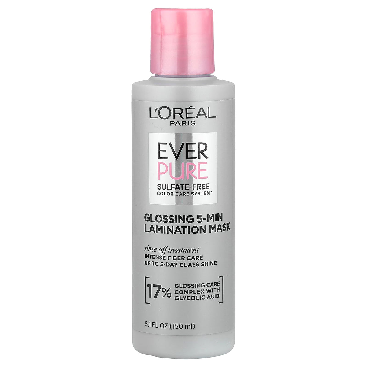 L'Oréal, Ever Pure, Glossing 5-Min Lamination Mask, 5.1 fl oz (150 ml)