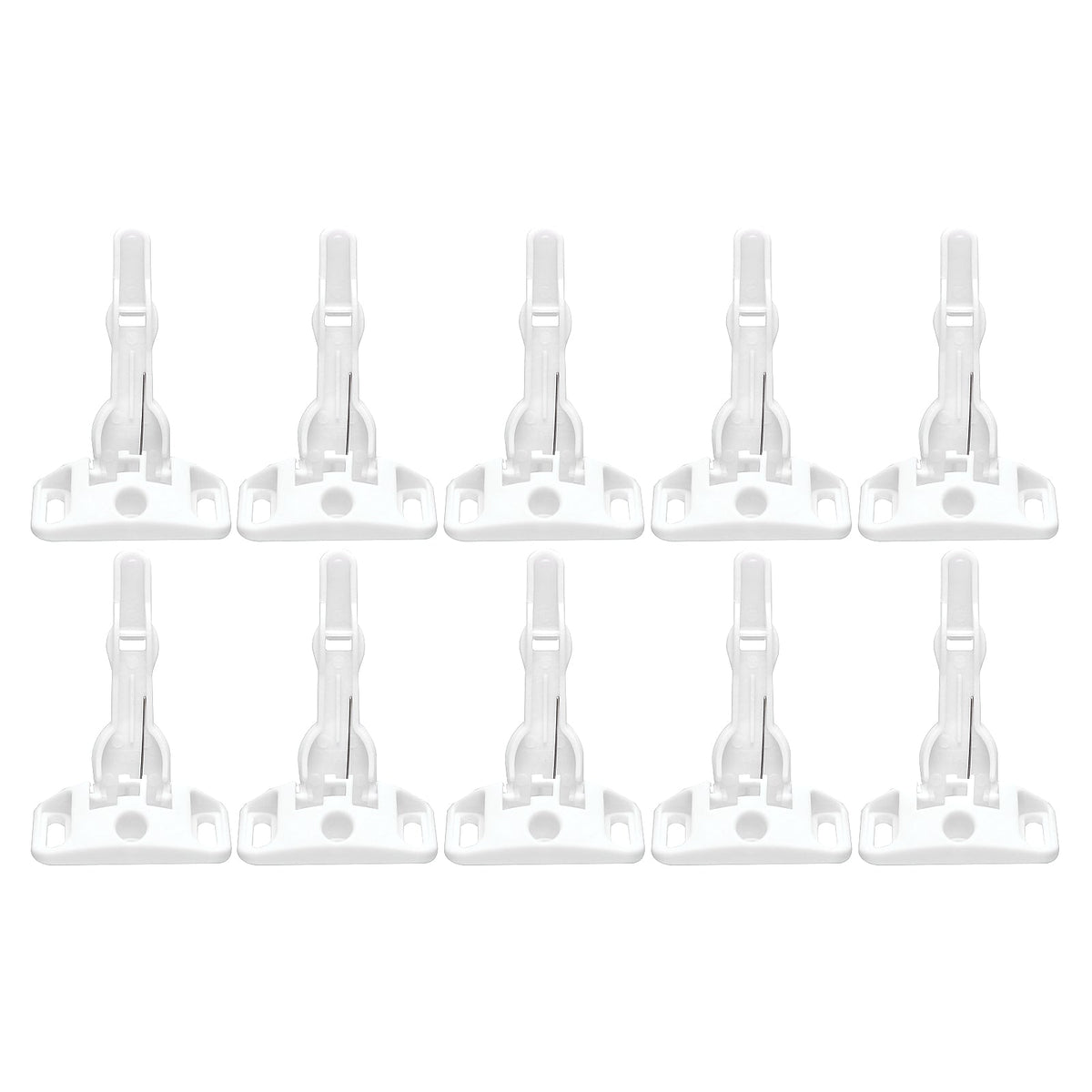 Safety 1st, Spring-Loaded Cabinet & Drawer Latches, 10 Pack