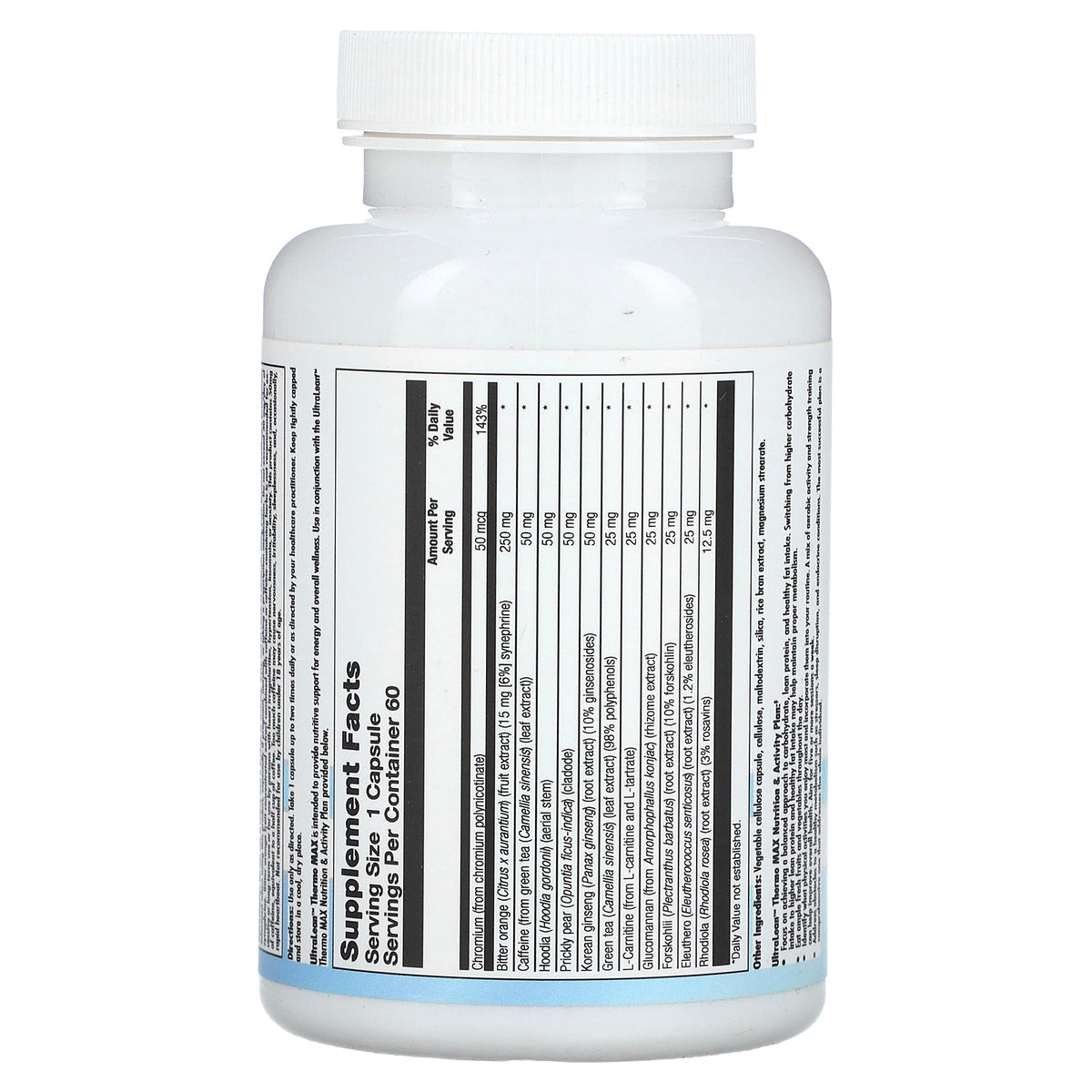Nutra BioGenesis, UltraLean, Thermo MAX, 60 Capsules