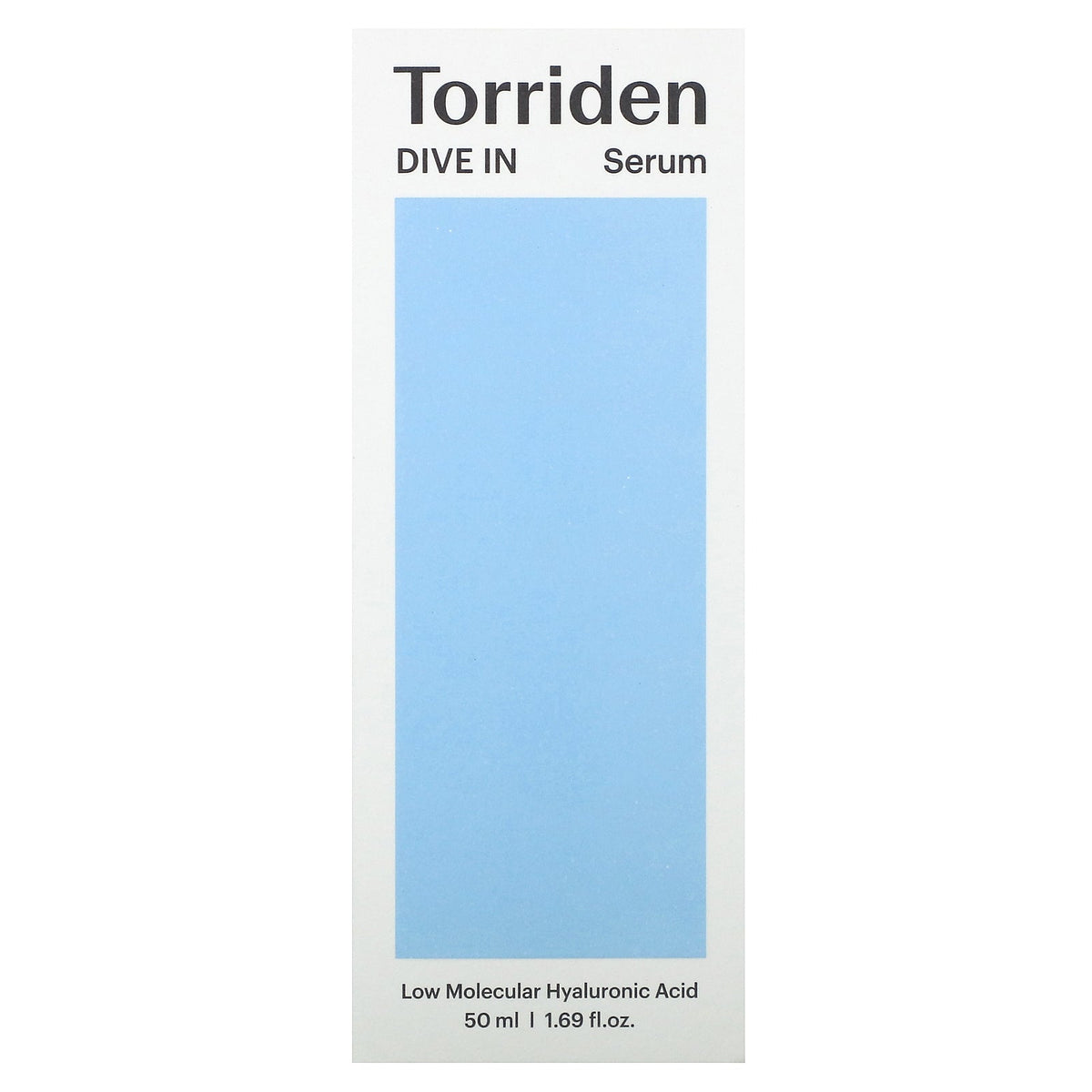 Torriden, Dive In, Low Molecular Hyaluronic Acid Serum, 1.69 fl oz (50 ml)