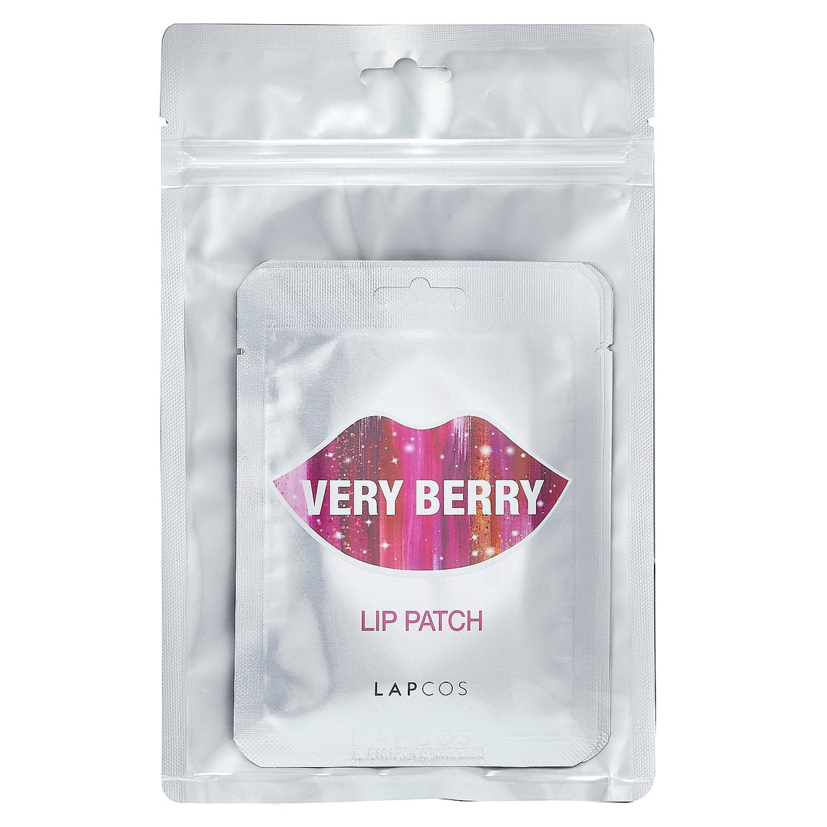 Lapcos, Lip Patch, Very Berry, 5 Patches, 0.1 oz Each