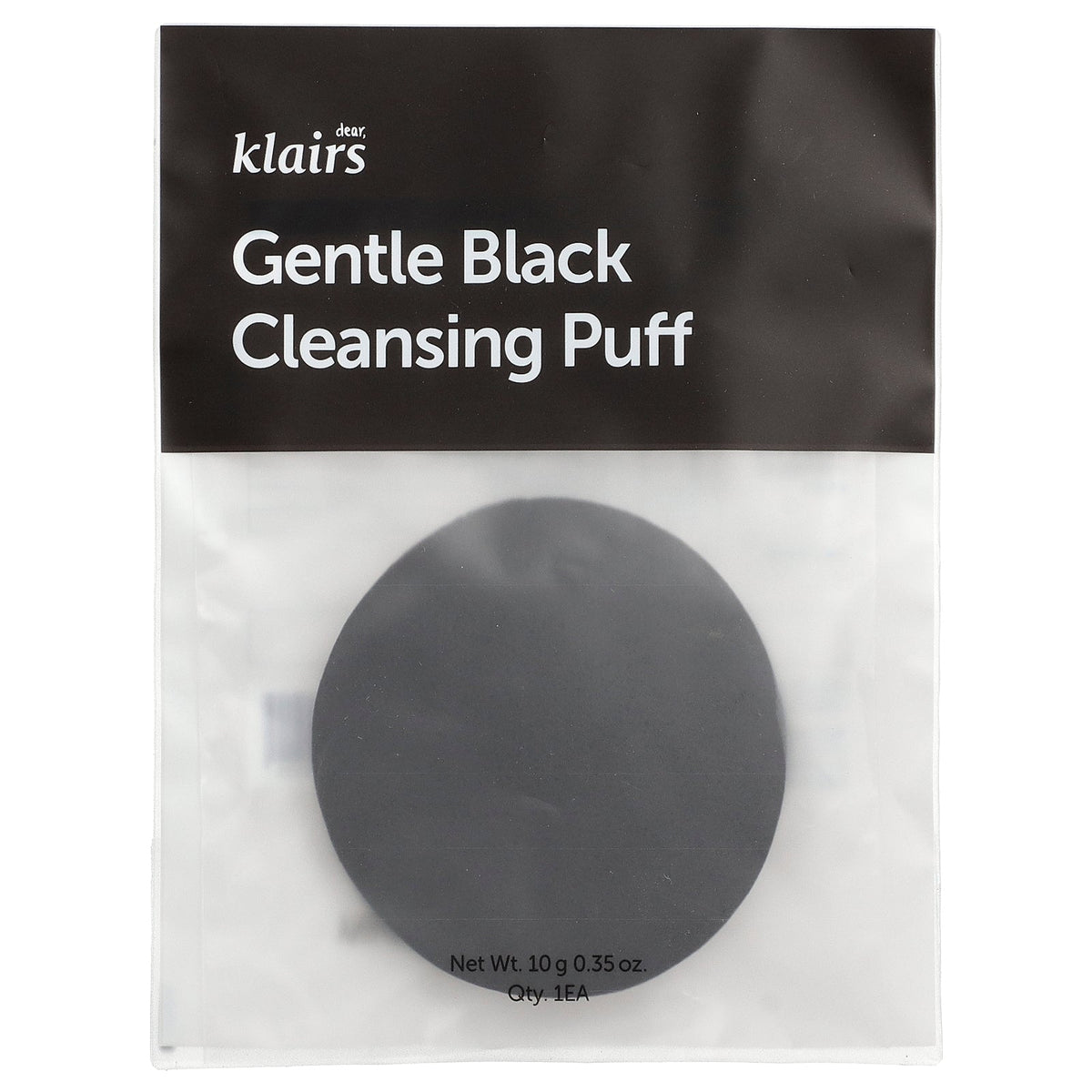 Dear, Klairs, Gentle Black Cleansing Puff, 1 Puff