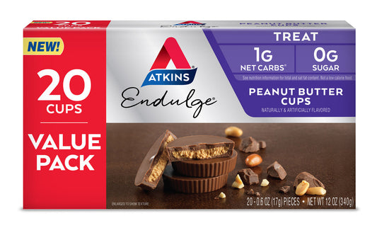 Atkins, Endulge Treats Peanut Butter Cups, Pieces, 10 Pieces