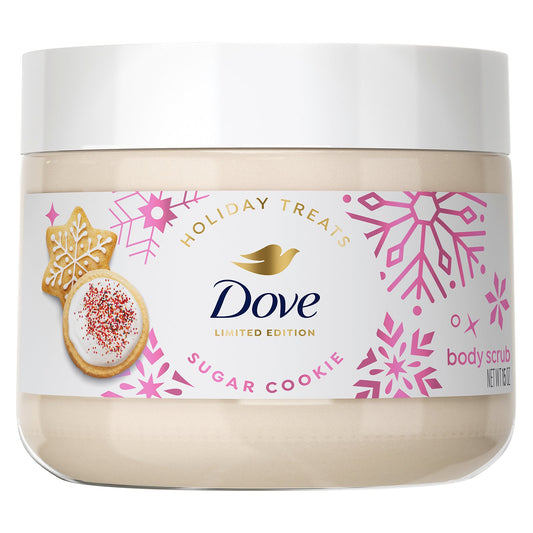 Dove, Holiday Treats, Body Scrub, Sugar Cookie, 15 oz