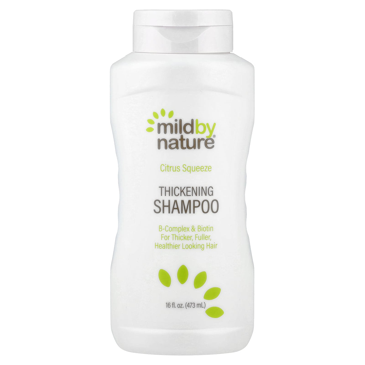 Mild By Nature, Thickening Shampoo, B-Complex + Biotin, Citrus Squeeze, 16 fl oz (473 ml)