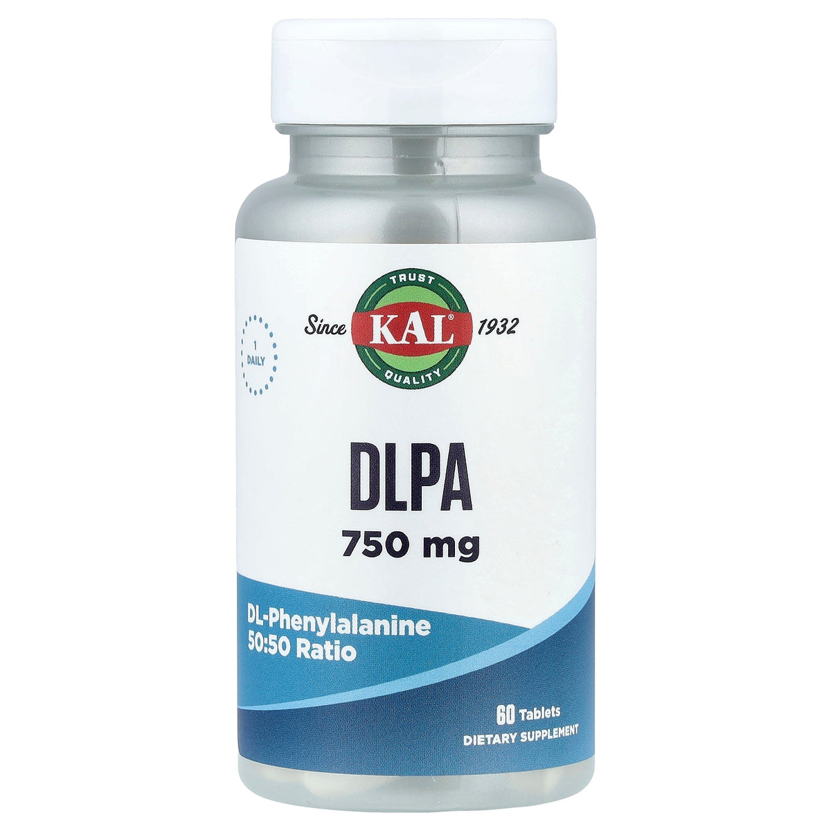 KAL, DLPA, 750 mg, 60 Tablets