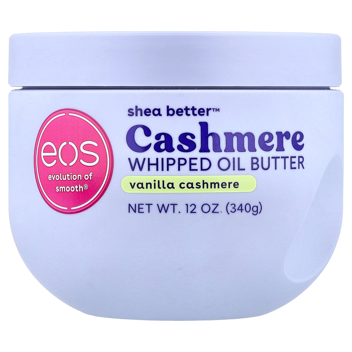 EOS, Shea Better™, Cashmere Whipped Oil Butter, Vanilla Cashmere, 12 oz (340 g)