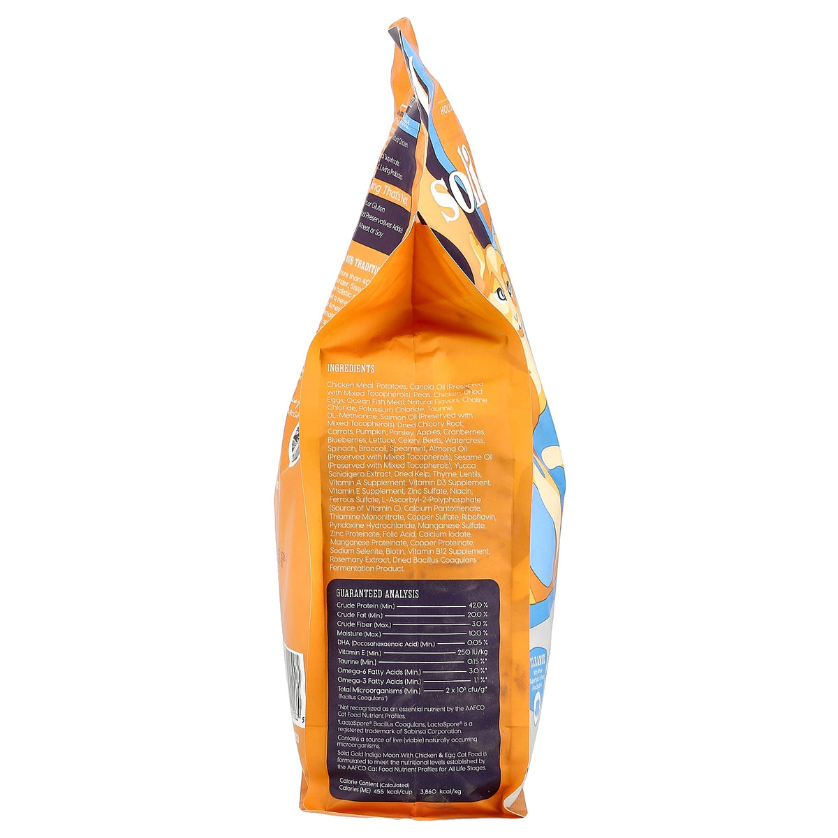 Solid Gold, Indigo Moon™, For Cats, All Stages, With Chicken & Egg, 3 lbs (1.36 kg)