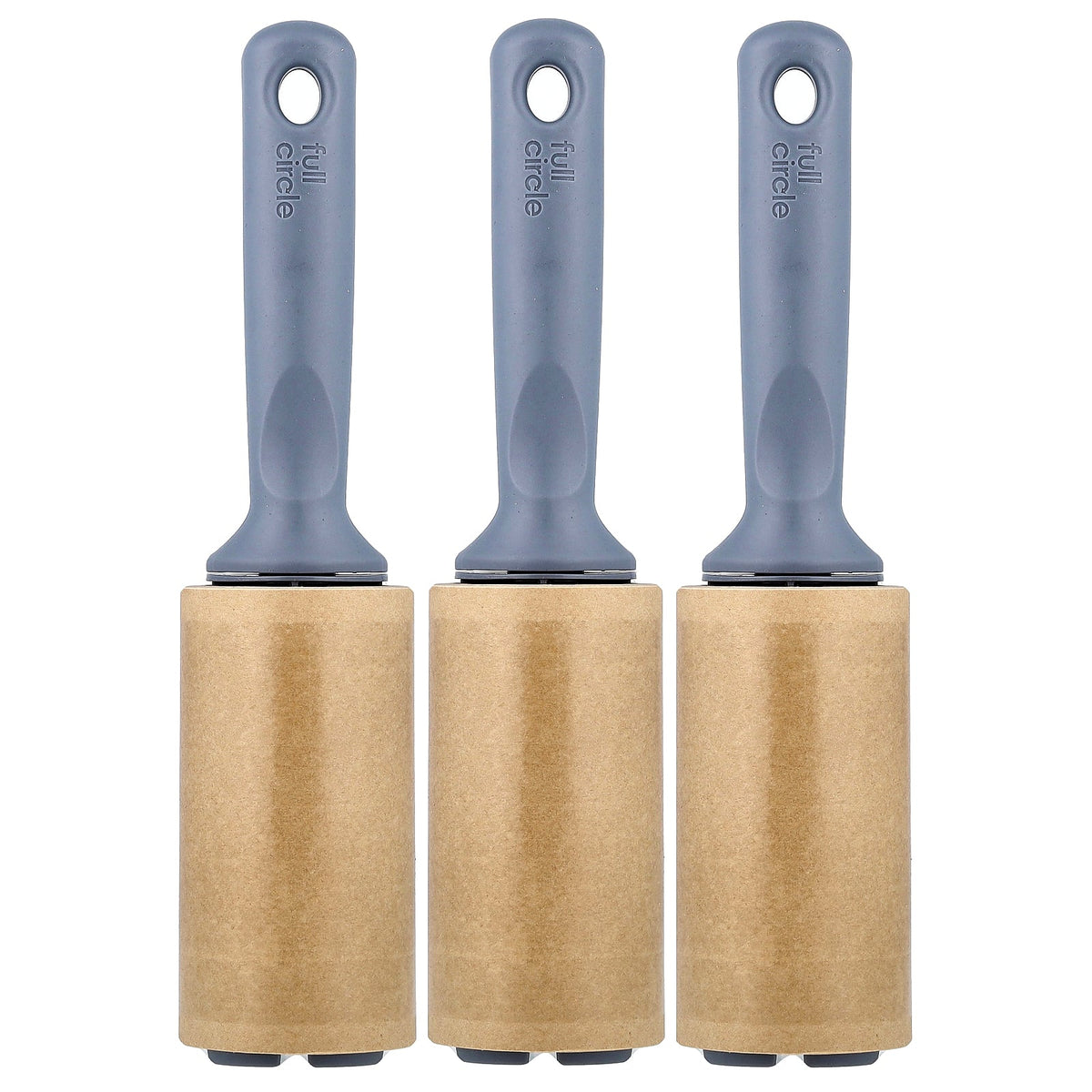 Full Circle, Clean Ocean™ Lint Roller, 3 Rolls, 100 Sheets Each
