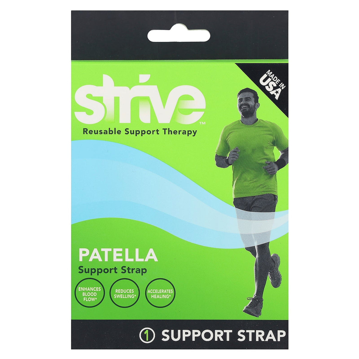 Strive, Patella Support Strap, One Size Fits Most, 1 Count