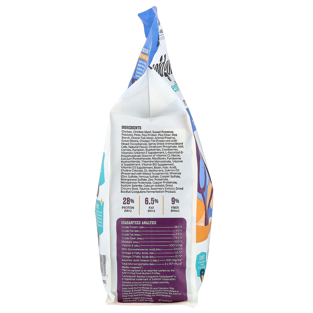 Solid Gold, Fit and Fabulous™ Weight Control, For Adult Dogs, Chicken & Sweet Potato, 3.75 lbs (1.7 kg)