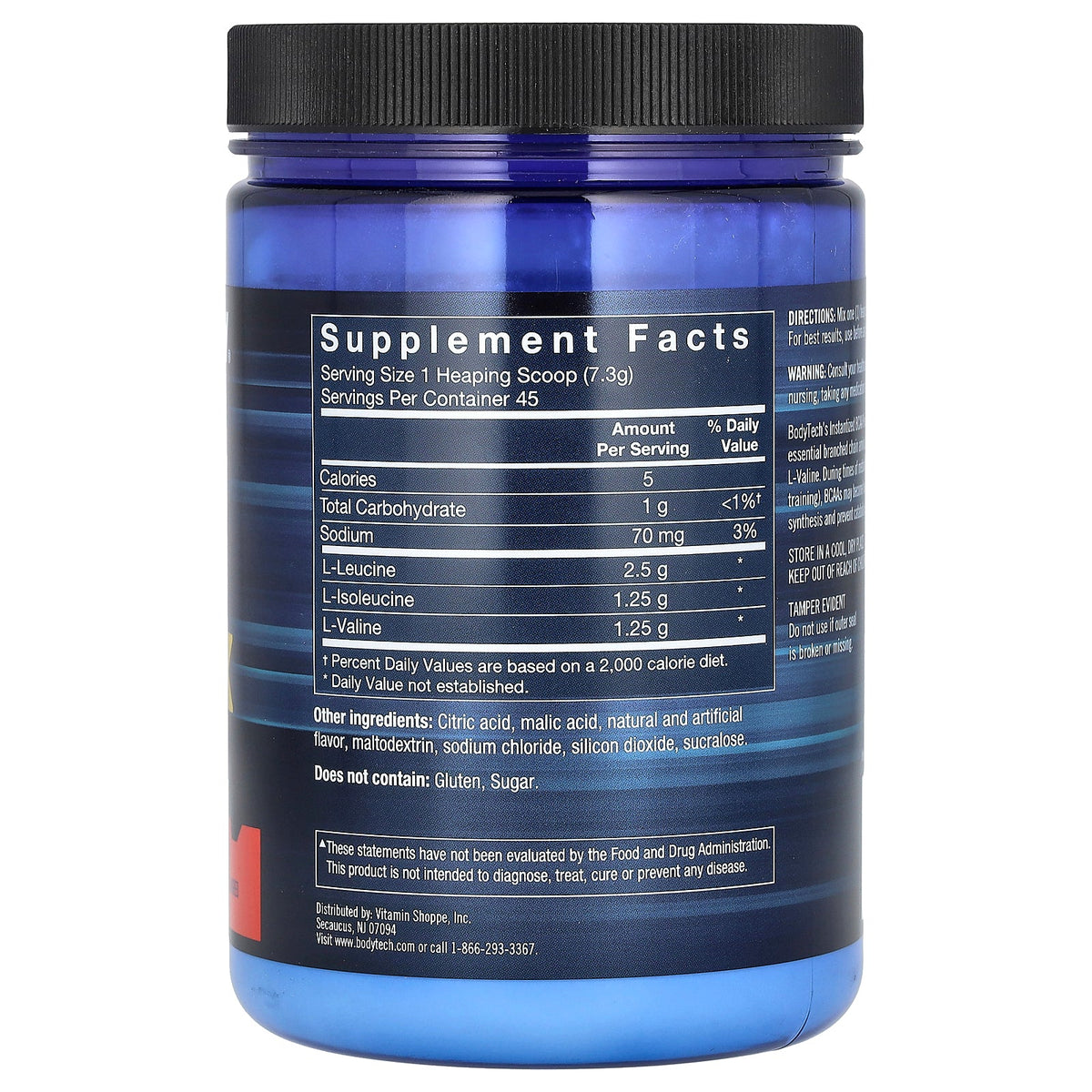 BodyTech, Instantized BCAA, Fruit Punch, 11.6 oz (328.5 g)