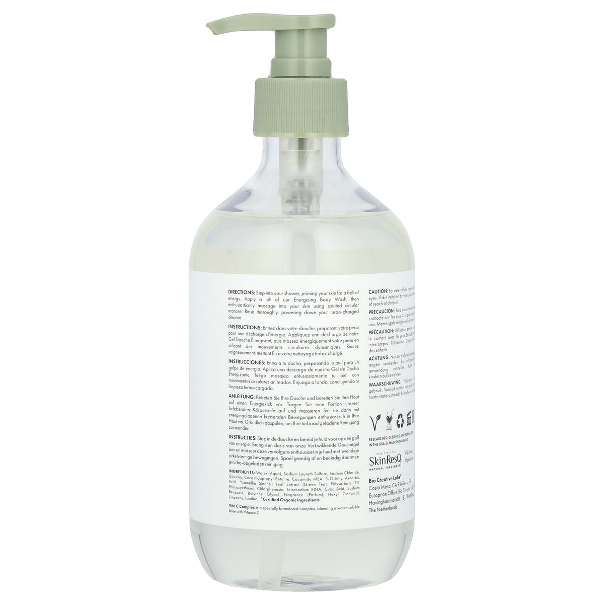 Petal Fresh, Skin ResQ Natural Treatments, Energizing Body Wash, 16 fl oz (473 ml)