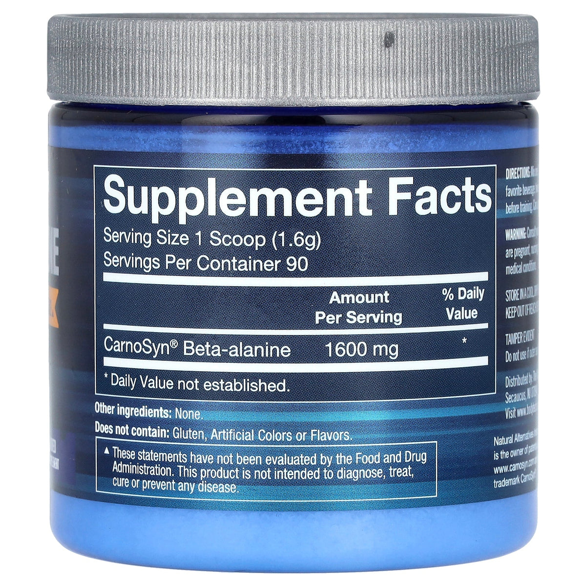 BodyTech, Beta-Alanine, Unflavored, 5.1 oz (144 g)