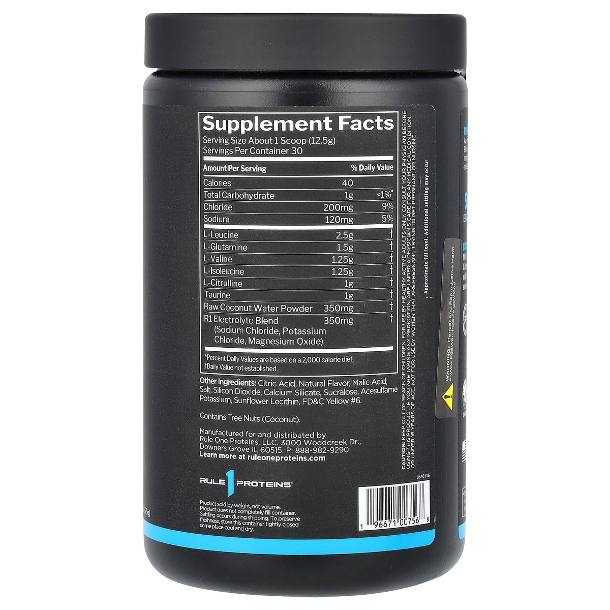 Rule One Proteins, Active BCAA, Orange, 13.23 oz (375 g)