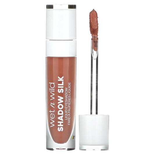 wet n wild, Shadow Silk Liquid Eyeshadow, 1115566 Neutral Terra, 0.18 fl oz (5.5 ml)