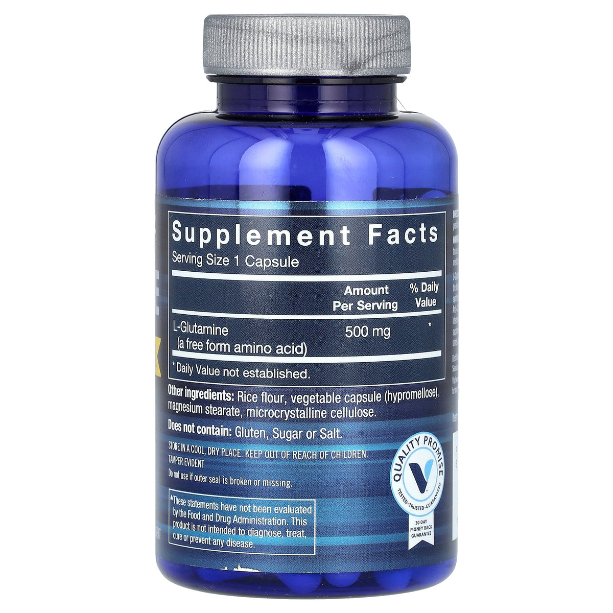 BodyTech, Glutamine, 500 mg , 100 Capsules