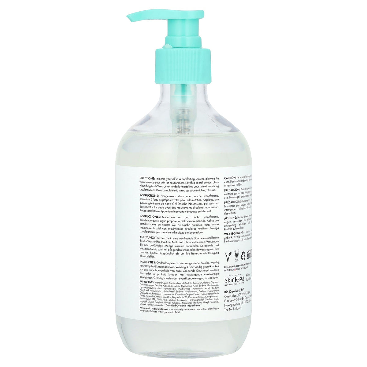 Petal Fresh, Skin ResQ Natural Treatments, Nourishing Body Wash, 16 fl oz (473 ml)