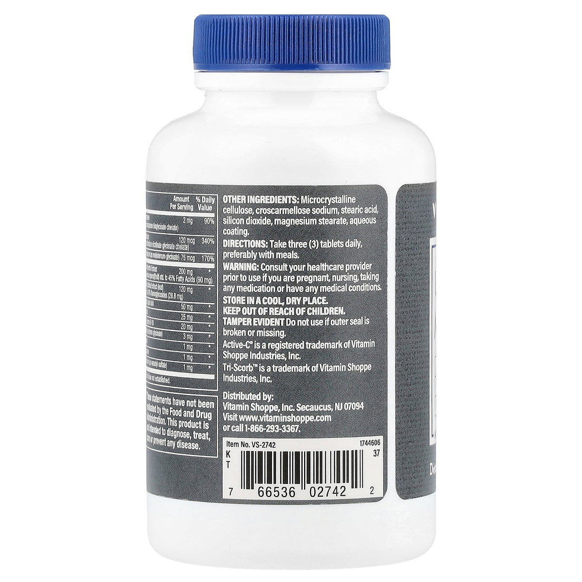 The Vitamin Shoppe, Ultimate Man® 50+, Multivitamin & Multimineral, 90 Tablets