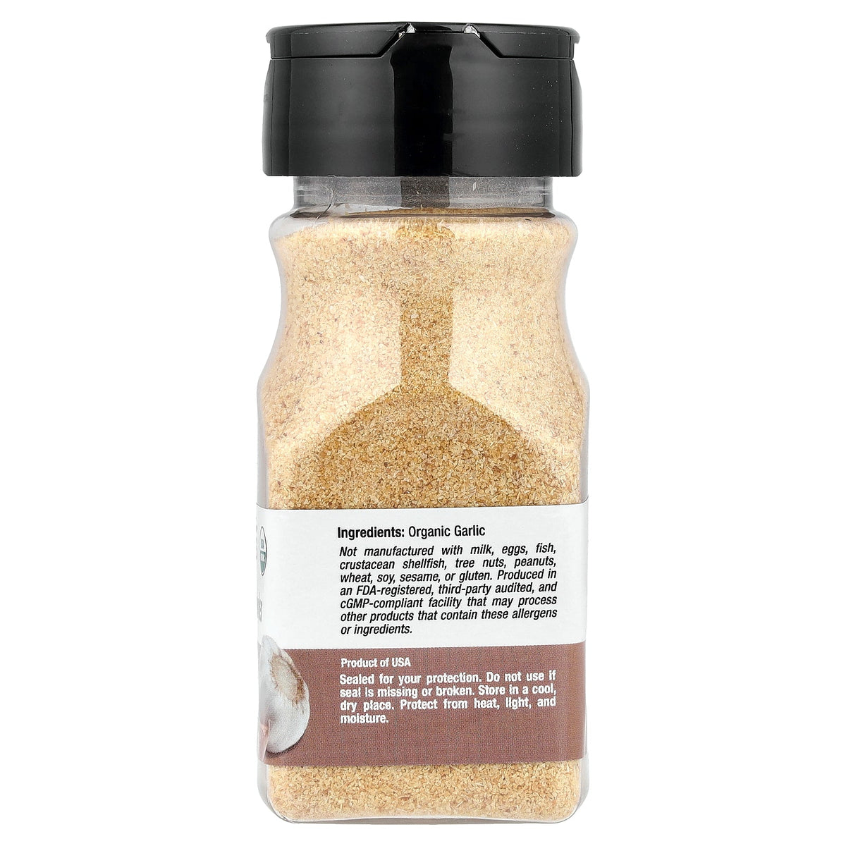 California Gold Nutrition, Foods, Organic Garlic Powder, 3.7 oz (104 g)