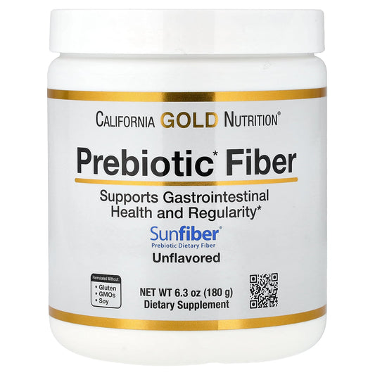 California Gold Nutrition, Prebiotic Fiber, 6.3 oz (180 g)