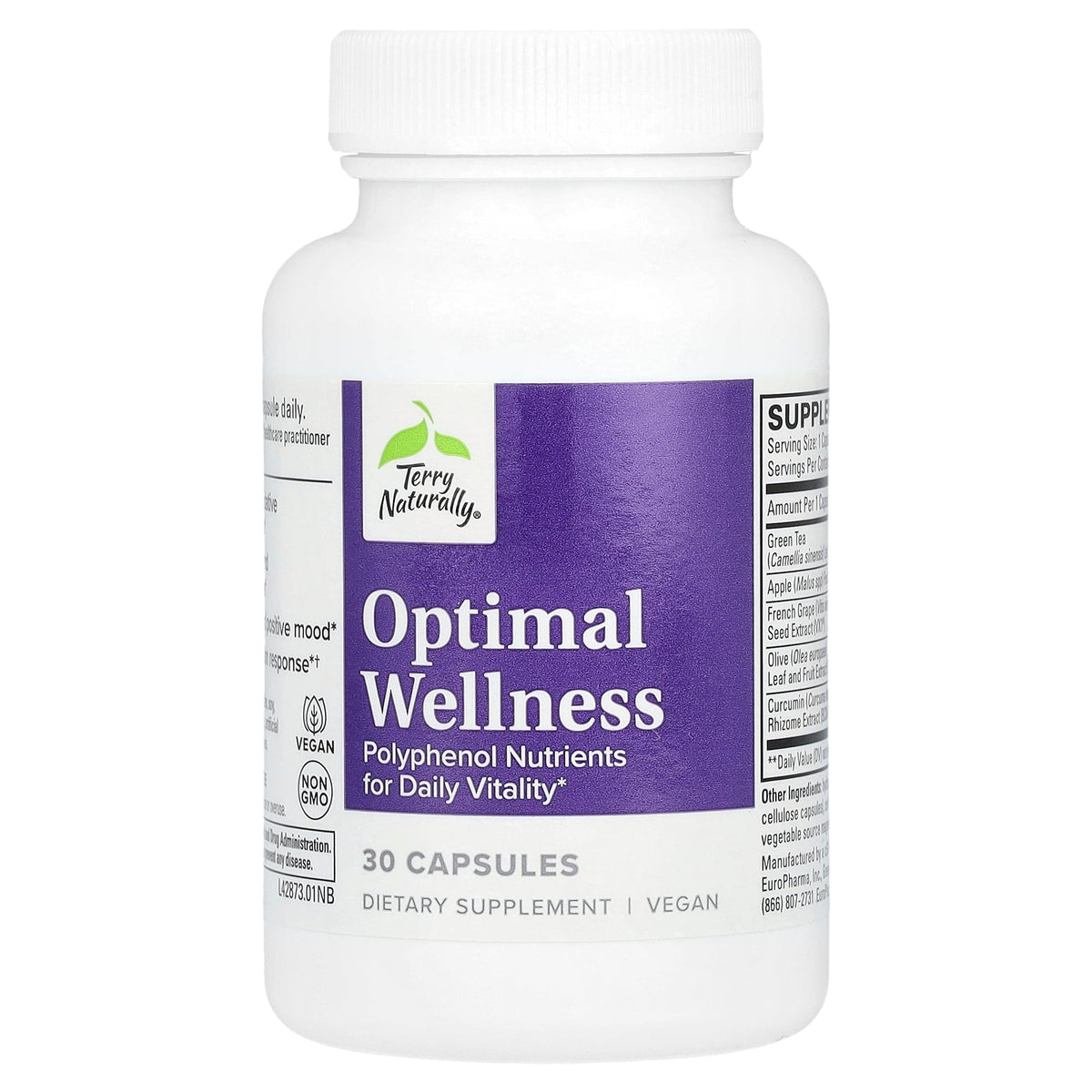 Terry Naturally, Optimal Wellness, 30 Capsules